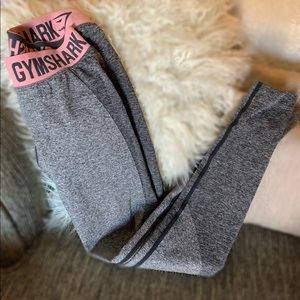 Gymshark Flex Leggings-Charcoal